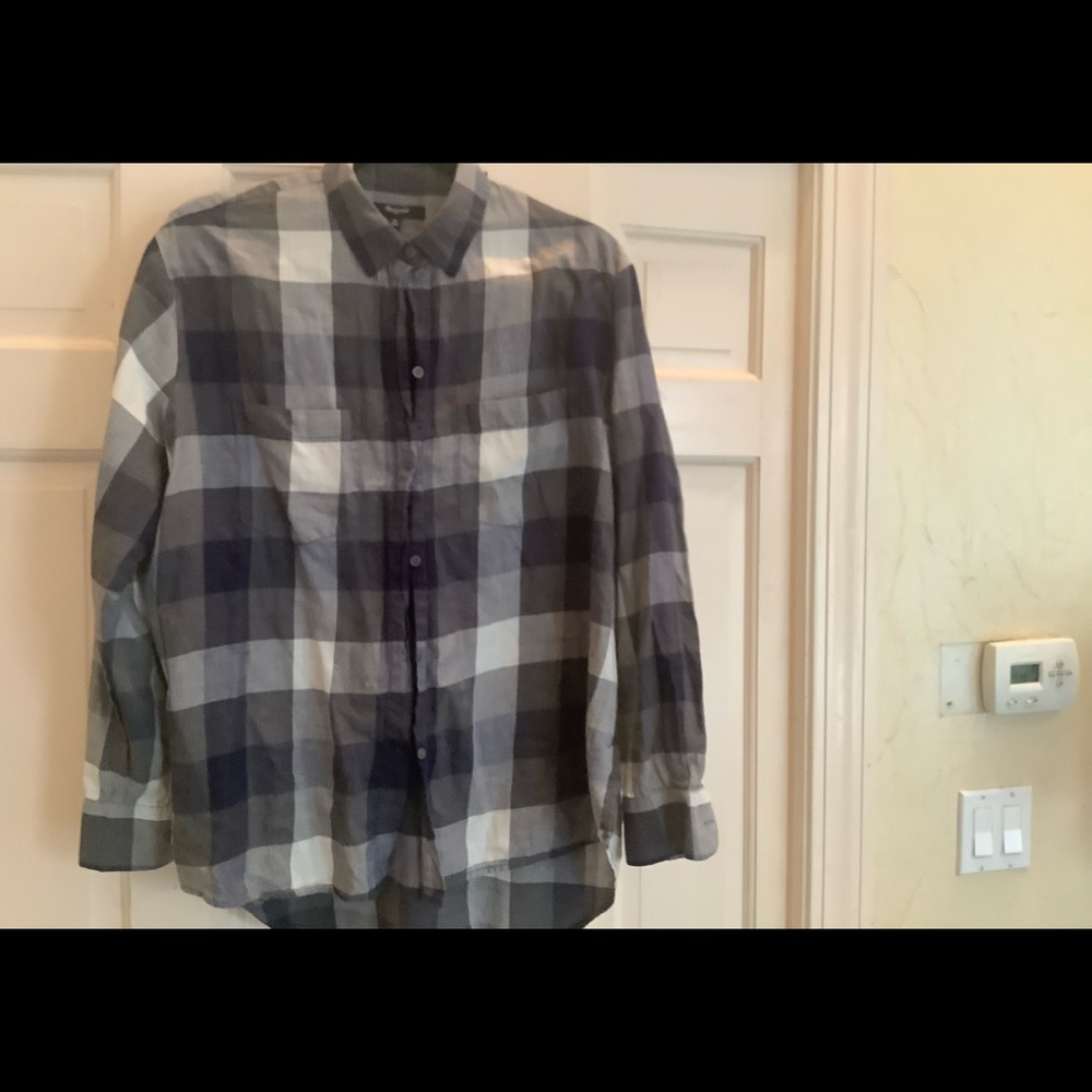 Madewell plaid shirt